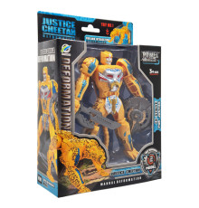 Дитячий робот-трансформер Justice Cheetah 168-85(Yellow) робот-гепард