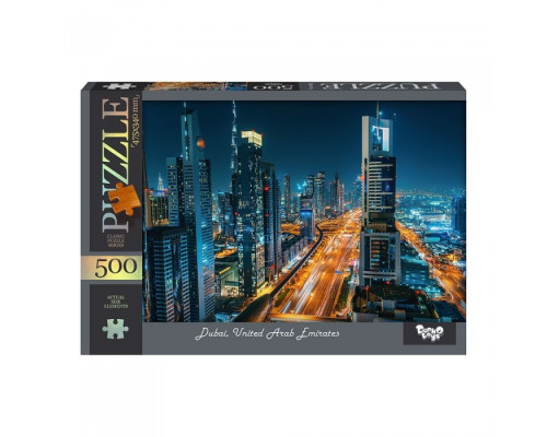 Пазл "Dubai, United Arab Emirates" Danko Toys C500-14-06, 500 ел.