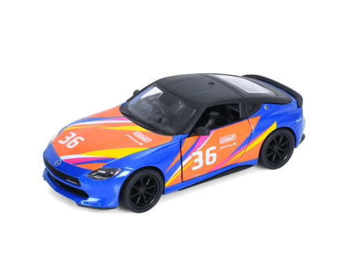 Машинка інерційна 2023 Nissan Fairlady Z KT5443WF(Blue) 1:36, 12 см, відчиняються двері