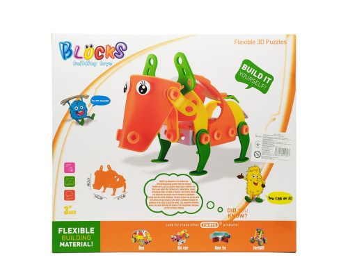 Конструктор-механік "Бичок"  HANYE J-7714, 59 елемента