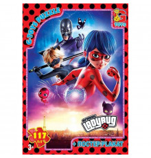 Детский пазл "Леди Баг" LB1023 плакат 117 элементов