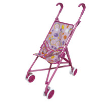 Коляска для ляльок 9302 W тростина  Повітряні кульки
