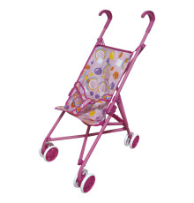 Коляска для ляльок 9302 W тростина  Повітряні кульки