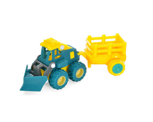 Детская машинка инерционная "Строительная" 2018-55 с прицепом  Вид 3
