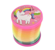 Детский антистресс "Пружинка Slinky" QX-25(Pink-1) розовый