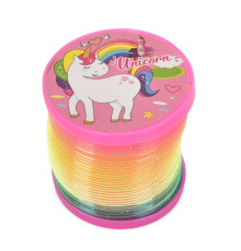 Дитячий антистрес "Пружинка Slinky" QX-25(Pink-1) рожевий
