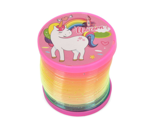 Детский антистресс "Пружинка Slinky" QX-25(Pink-1) розовый