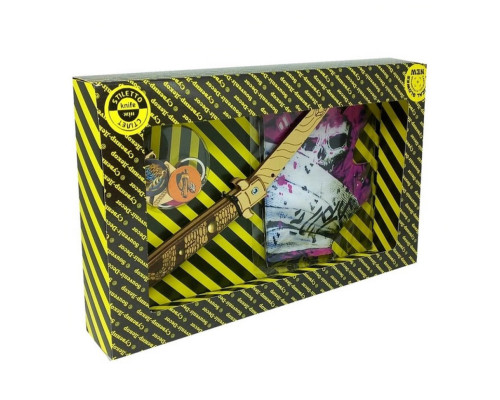 Сувенирные ножи деревянные набор BOX "Стилет VIPER" STIV-B