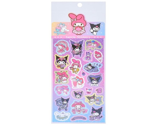 Декоративні наклейки "Sanrio Stickers" SZ240906-10 з блискітками
