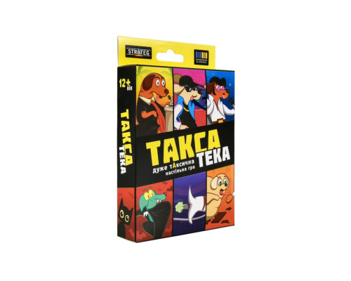 Карткова гра "Такса-Тека" 30941, 36 карток, інструкція