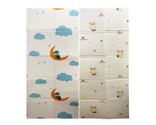 Детский Термоковрик двусторонний складной C9811-2, 175 х 70 х 0,8 см