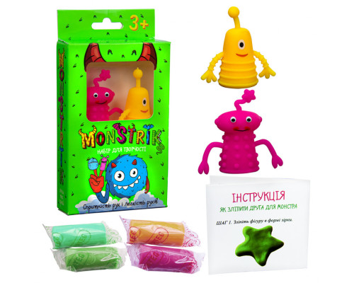 Набір для творчості Monstrik Strateg 71823 (укр.)  Зелений