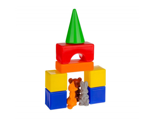 Конструктор Теремок №1 1-064 20 деталей