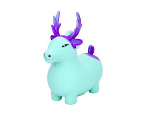 Дитяча іграшка-антистрес "Оленя" MS 4142(Turquoise) з борошном, 10 см