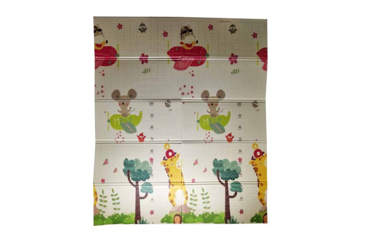 Термокилимок двосторонній Жираф K6601-4, 120х180 см