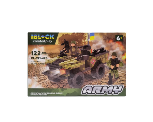 Конструктор дитячий Армія IBLOCK PL-921-426, 4 види Вид 4