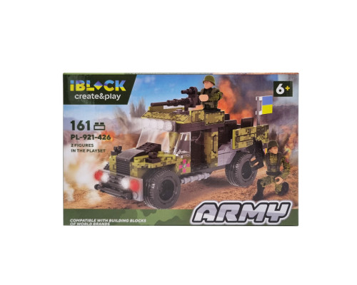 Конструктор дитячий Армія IBLOCK PL-921-426, 4 види Вид 2