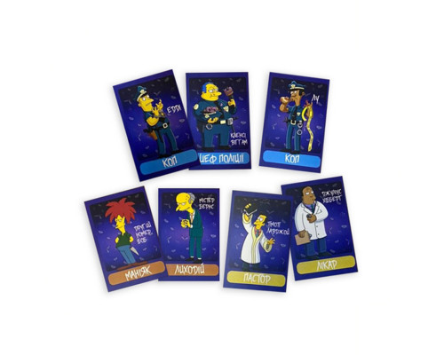 Настільна гра "Мафія "Сімпсони" PLR-0036