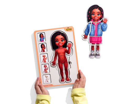 Деревянный пазл-вкладыш "Анатомия человека - девочка-3" (ПСД264) PSD264 строение тела