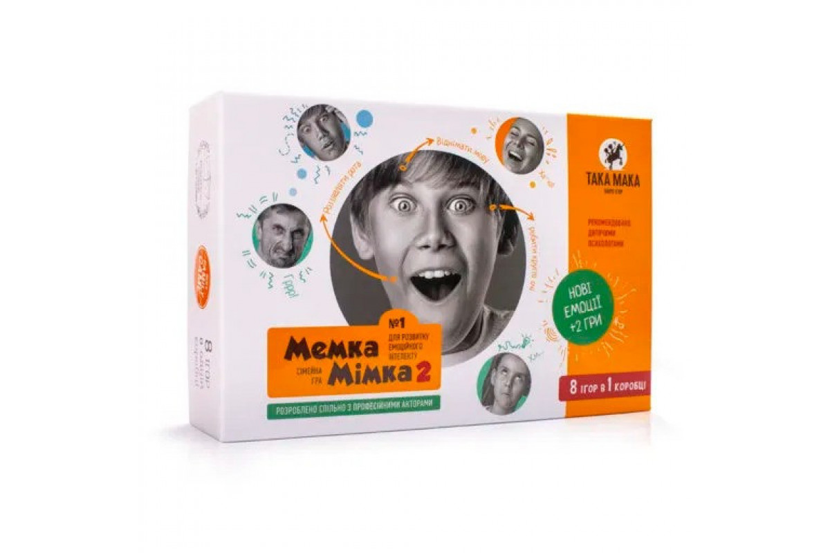 Настільна гра "Мемка Мімка 2" 960094 для компанії