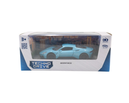 Детская игровая автомодель Maserati MC20 TechnoDrive 250950(Blue) масштаб 1:41