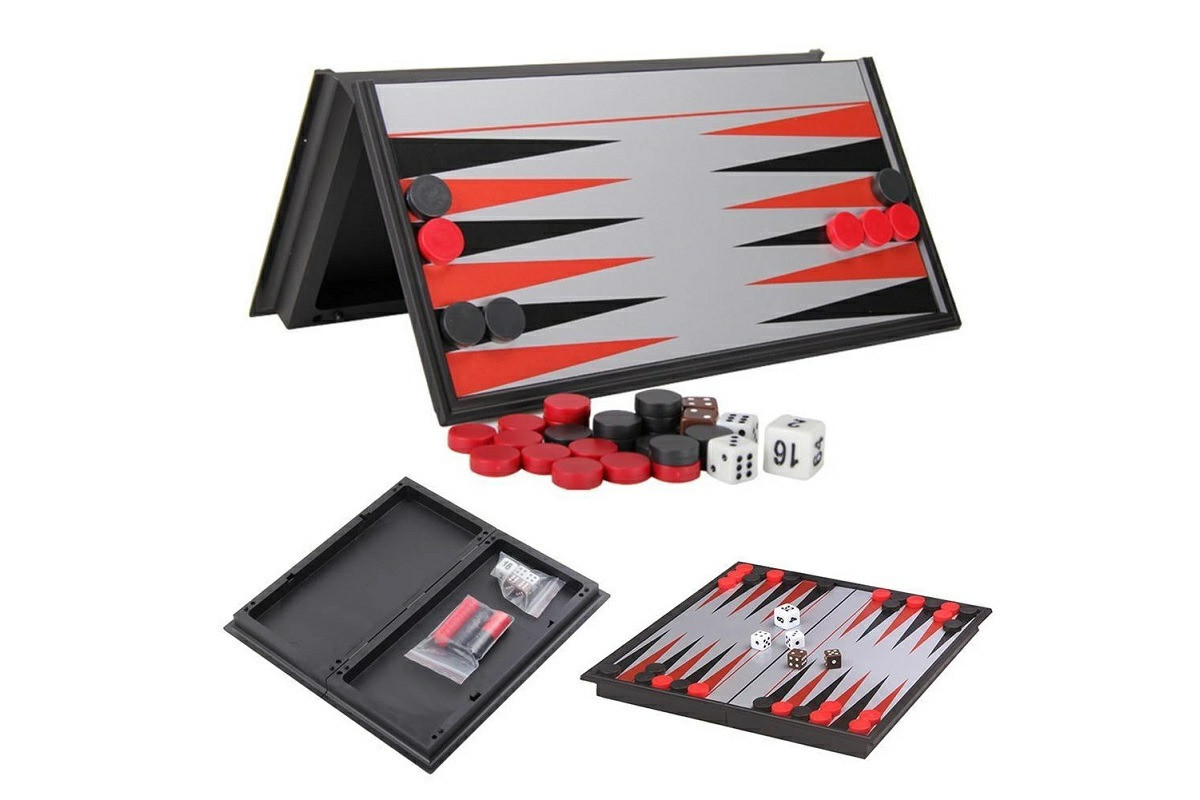 Нарди магнітні Magnetic Folding Backgammon 3820UB (RL-KBK) Нарди магнітні Magnetic Folding Backgammon 3820UB (RL-KBK)