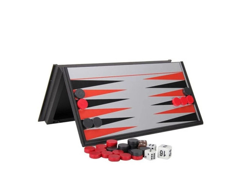 Нарди магнітні Magnetic Folding Backgammon 3820UB (RL-KBK)