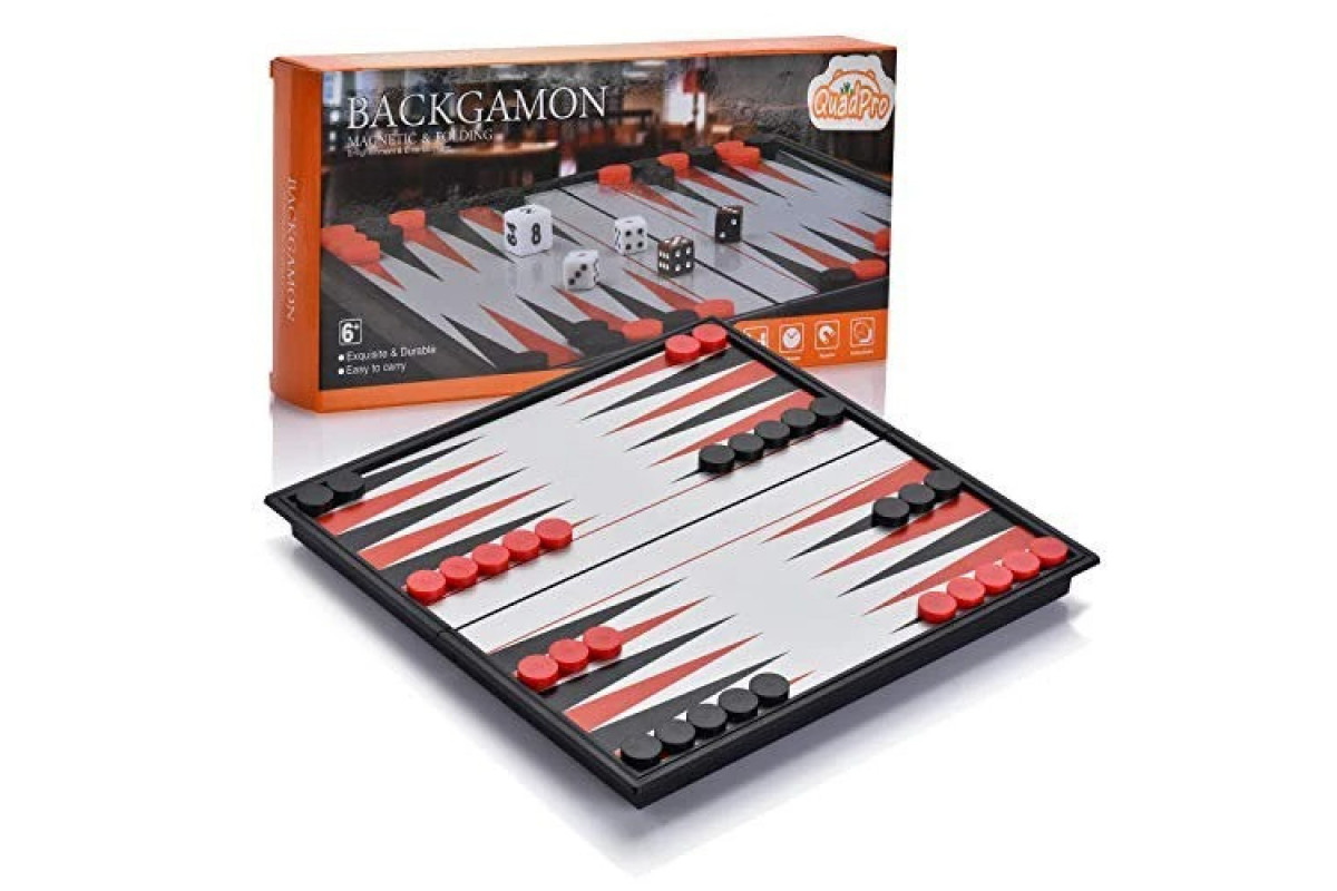 Нарди магнітні Magnetic Folding Backgammon 3820UB (RL-KBK) Нарди магнітні Magnetic Folding Backgammon 3820UB (RL-KBK)