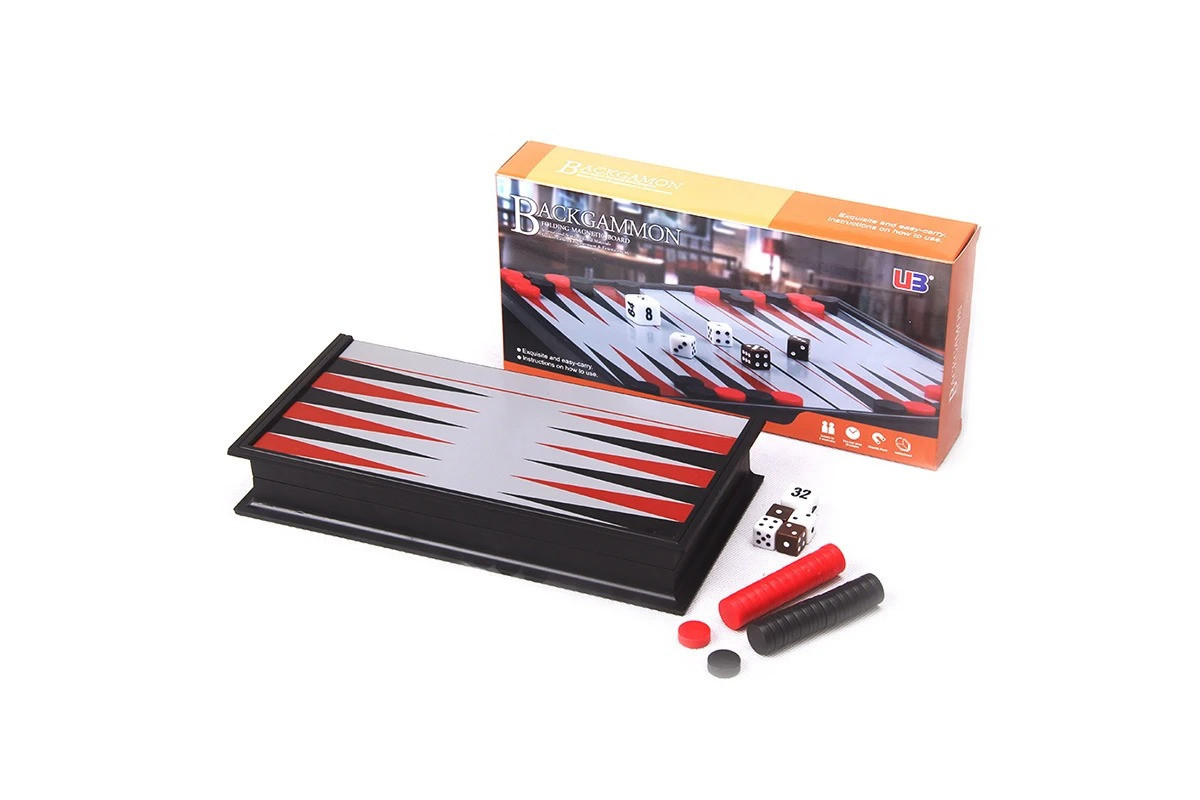 Нарди магнітні Magnetic Folding Backgammon 3820UB (RL-KBK) Нарди магнітні Magnetic Folding Backgammon 3820UB (RL-KBK)