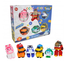 Набор трансформеров "ROBOCAR POLI" LB105