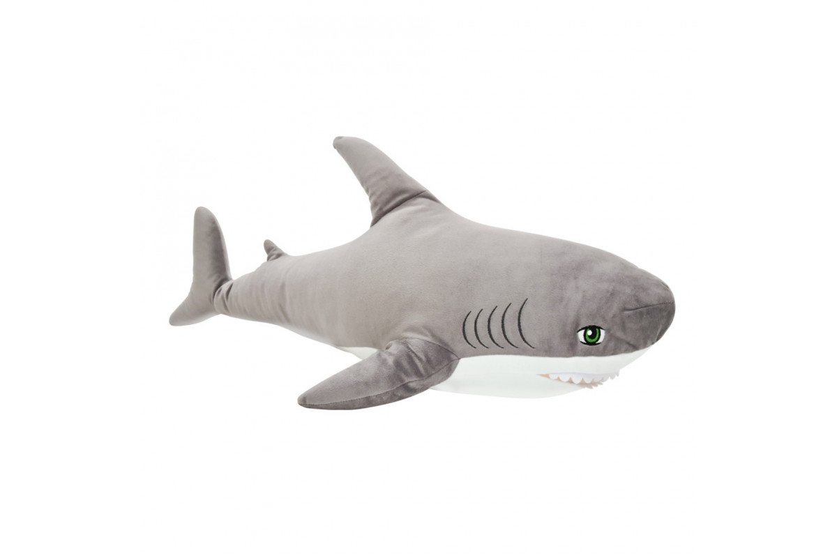 Игрушка плюшевая "Акула" FWPTSHARK22GR0080 серый 80 см Игрушка плюшевая "Акула" FWPTSHARK22GR0080 серый 80 см