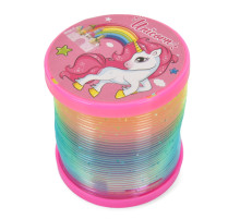 Дитячий антистрес "Пружинка Slinky" QX-25(Pink-2) рожевий