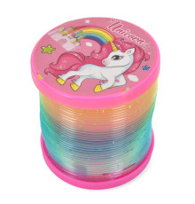 Дитячий антистрес "Пружинка Slinky" QX-25(Pink-2) рожевий