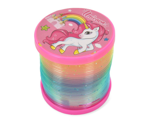 Детский антистресс "Пружинка Slinky" QX-25(Pink-2) розовый