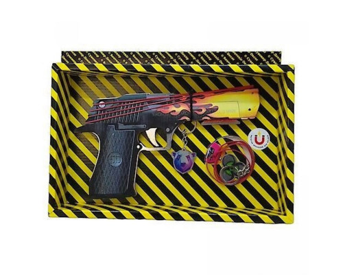 Збірна модель Гумостріл "DESERT EAGLE BLAZE" BOX DE-BL