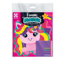 Набор для творчества "Веселый Единорог" VT4511-20 с мягкой мозаикой и стразами