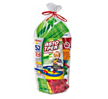 Конструктор дитячий "Автотрек” 70255, 52 деталі, паяний пакет