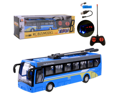 Детский троллейбус на радиоуправлении 135-2 световые эффекты