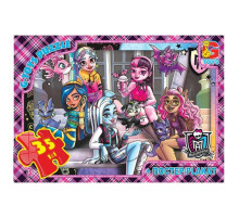 Дитячий пазл "Монстер Хай" MH009 постер, 35 елементів