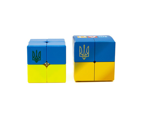Головоломка Розумний кубик 2х2х2 "Прапор України" SCU222 (Bicolor Smart Cube 2x2x2 "Ukraine")