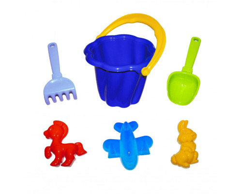 Пісочний набір Ромашка №1 1098  Синій