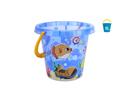 Дитяча іграшка "Відерце" ТехноК 8164TXK об'єм 3 л