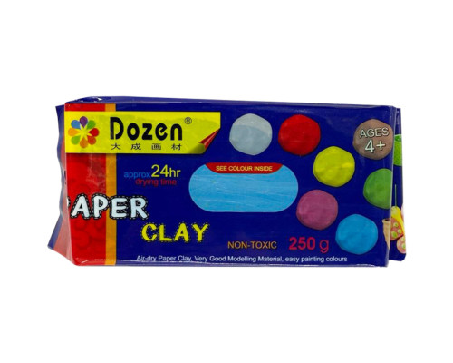 Маса для ліплення "Dozen" DSCN0670(Blue) 250 грам