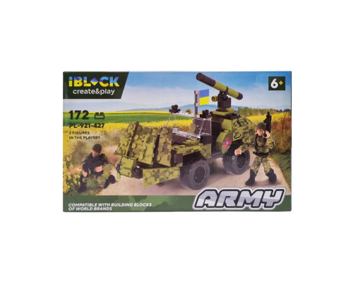 Конструктор дитячий Армія IBLOCK PL-921-427, 4 види Вид 1
