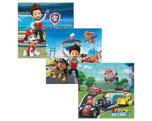 Пазл дитячий 3 в 1 "Готові до роботи" 200579, 25, 36, 54, 115 елементів