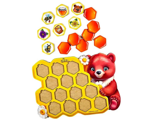 Детский пазл сортер "Мемори соты" (ПСД277) PSD277