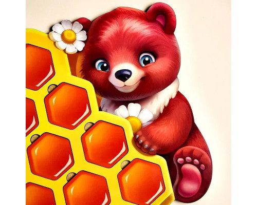 Детский пазл сортер "Мемори соты" (ПСД277) PSD277