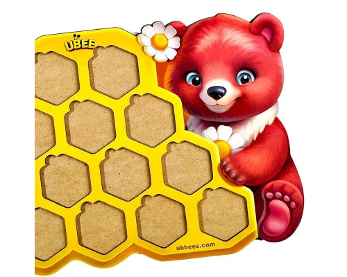 Детский пазл сортер "Мемори соты" (ПСД277) PSD277