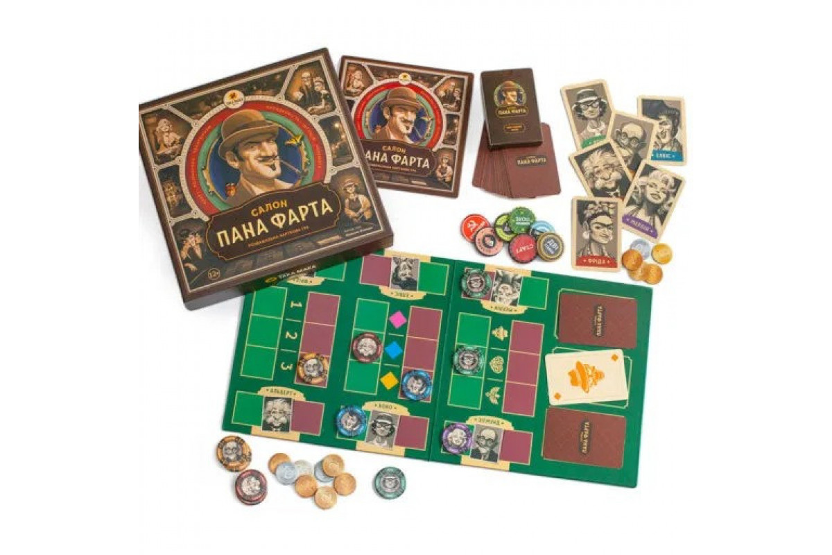 Настольная игра "Салон Пана Фарта" 960117 на укр. языке