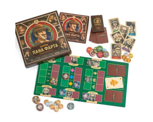 Настольная игра "Салон Пана Фарта" 960117 на укр. языке